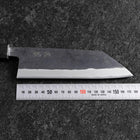 Bunka Revêtement inox Blue Steel #2 Kurouchi Manche Urushi Vert 170mm-[Musashi]-[Couteaux de cuisine japonais]