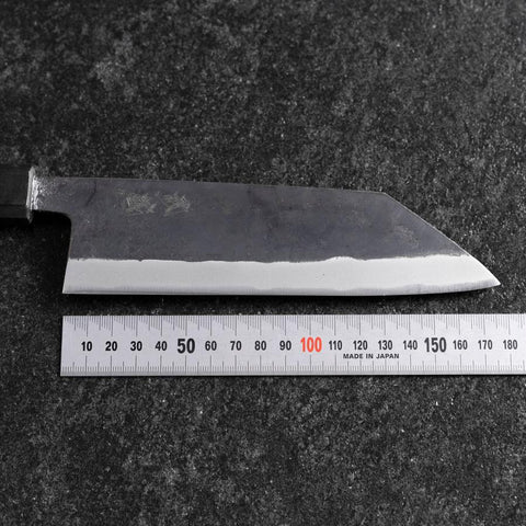 Bunka Revêtement inox Blue Steel #2 Kurouchi Manche Urushi Vert 170mm-[Musashi]-[Couteaux de cuisine japonais]
