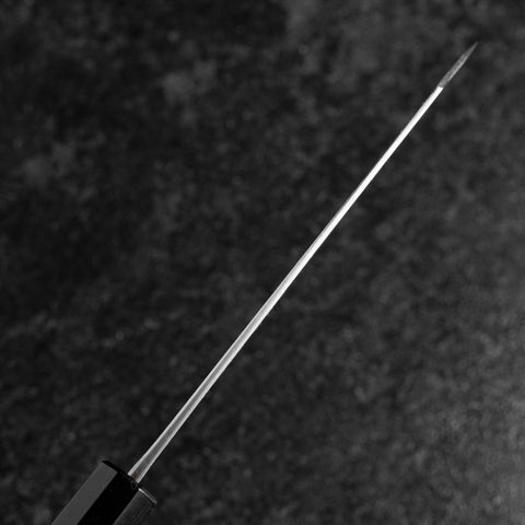 Bunka Revêtement inox Blue Steel #2 Kurouchi Manche en Noyer 165mm-[Musashi]-[Couteaux de cuisine japonais]
