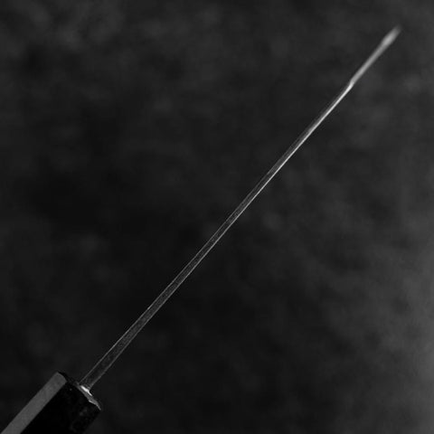 Bunka Revêtement inox Blue Super Kurouchi Manche Urushi Bleu 170mm-[Musashi]-[Couteaux de cuisine japonais]