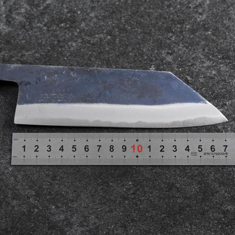 Bunka Revêtement inox Blue Super Kurouchi Manche Urushi Bleu 170mm-[Musashi]-[Couteaux de cuisine japonais]