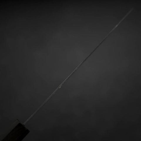 Bunka SG-2 Nickel Noir Damas Manche en Ébène 180mm-[Musashi]-[Couteaux de cuisine japonais]