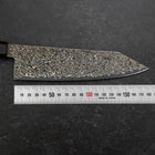 Bunka SG-2 Nickel Noir Damas Manche en Ébène 180mm-[Musashi]-[Couteaux de cuisine japonais]
