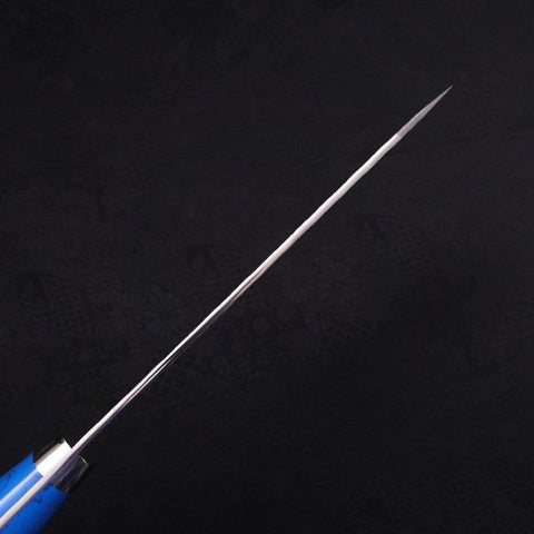 Bunka SG-2 Tsuchime Manche en Turquoise Bleu 170mm-[Musashi]-[Couteaux de cuisine japonais]