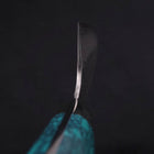 Bunka SG-2 Tsuchime Manche en Turquoise Vert 170mm-[Musashi]-[Couteaux de cuisine japonais]