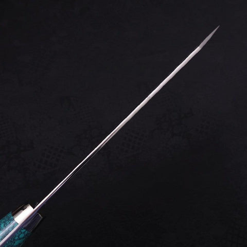 Bunka SG-2 Tsuchime Manche en Turquoise Vert 170mm-[Musashi]-[Couteaux de cuisine japonais]