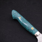 Bunka SG-2 Tsuchime Manche en Turquoise Vert 170mm-[Musashi]-[Couteaux de cuisine japonais]