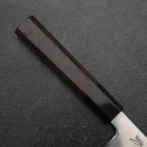 Bunka SLD Miroir Manche en Buffle et Noyer 170mm-[Musashi]-[Couteaux de cuisine japonais]
