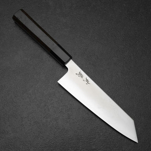 Bunka SLD Miroir Manche en Buffle et Noyer 170mm-[Musashi]-[Couteaux de cuisine japonais]