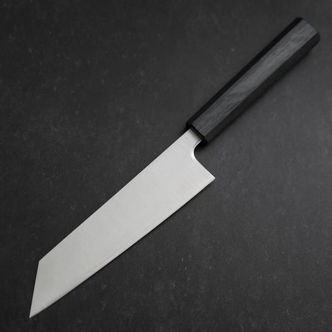 Bunka SLD Poli Manche Urushi Bleu Sombre 170mm-[Musashi]-[Couteaux de cuisine japonais]
