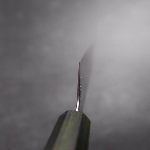 Bunka SLD Poli Manche Urushi Vert 170mm-[Musashi]-[Couteaux de cuisine japonais]