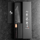 Bunka SPG-Strix Damas Manche en Bois de Rose 165mm-[Musashi]-[Couteaux de cuisine japonais]