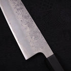 Bunka Silver Steel #3 Nashiji Buffalo Magnolia Handle 170mm-[Musashi]-[Couteaux de cuisine japonais]