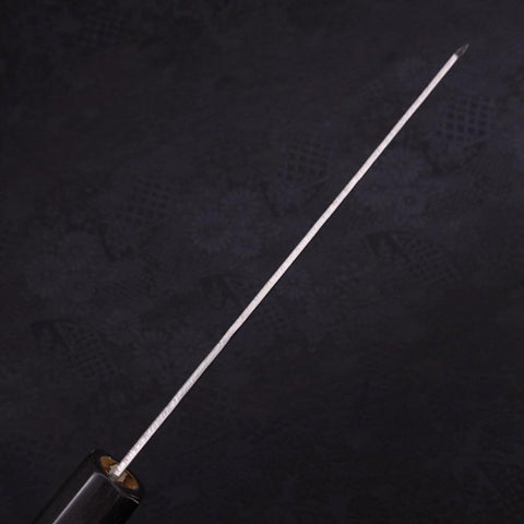 Bunka Silver Steel #3 Nashiji Buffalo Magnolia Handle 170mm-[Musashi]-[Couteaux de cuisine japonais]