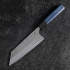 Bunka Silver Steel #3 Nashiji Damas Manche Urushi Bleu 175mm-[Musashi]-[Couteaux de cuisine japonais]