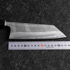 Bunka Silver Steel #3 Nashiji Damas Manche Urushi Bleu 175mm-[Musashi]-[Couteaux de cuisine japonais]