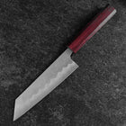 Bunka Silver Steel #3 Nashiji Manche Urushi Pourpre 170mm-[Musashi]-[Couteaux de cuisine japonais]