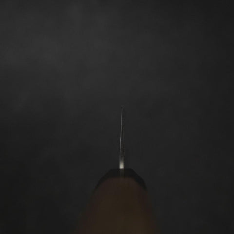 Bunka Silver Steel #3 Nashiji Manche en Noyer et Bois de Rose 170mm-[Musashi]-[Couteaux de cuisine japonais]