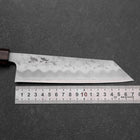 Bunka Silver Steel #3 Nashiji Manche en Noyer et Bois de Rose 170mm-[Musashi]-[Couteaux de cuisine japonais]