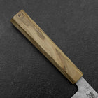 Bunka Silver Steel #3 Nashiji Manche en Olivier 175mm-[Musashi]-[Couteaux de cuisine japonais]