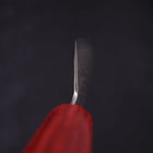 Bunka Silver Steel #3 Nickel Damas Manche en Noyer Rouge 170mm-[Musashi]-[Couteaux de cuisine japonais]