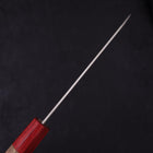 Bunka Silver Steel #3 Nickel Damas Manche en Noyer Rouge 170mm-[Musashi]-[Couteaux de cuisine japonais]