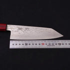 Bunka Silver Steel #3 Nickel Damas Manche en Noyer Rouge 170mm-[Musashi]-[Couteaux de cuisine japonais]