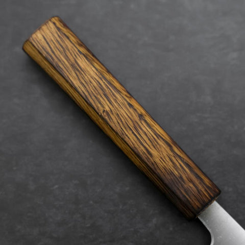 Bunka Silver Steel #3 Poli Manche Sumi Urushi 170mm-[Musashi]-[Couteaux de cuisine japonais]