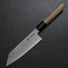 Bunka Silver Steel #3 Poli Manche en Buffle et Noyer 155mm-[Musashi]-[Couteaux de cuisine japonais]