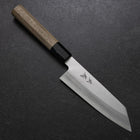 Bunka Silver Steel #3 Poli Manche en Buffle et Noyer 155mm-[Musashi]-[Couteaux de cuisine japonais]