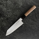 Bunka Silver Steel #3 Polished Buffalo Walnut Handle 170mm (6.7”)-[Musashi]-[Japanese-Kitchen-Knives]