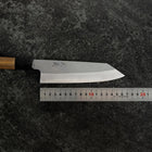 Bunka Silver Steel #3 Polished Buffalo Walnut Handle 170mm (6.7”)-[Musashi]-[Japanese-Kitchen-Knives]