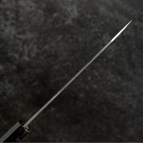 Bunka Silver Steel #3 Polished Buffalo Walnut Handle 170mm (6.7”)-[Musashi]-[Japanese-Kitchen-Knives]