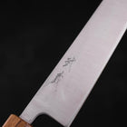 Bunka Silver Steel #3 Poli Manche en Chêne 170mm-[Musashi]-[Couteaux de cuisine japonais]
