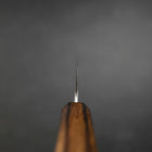 Bunka Silver Steel #3 Polished Sumi Urushi Handle 170mm-[Musashi]-[Couteaux de cuisine japonais]