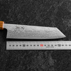Bunka Sweden Stainless Steel Nashiji Washi Damas Manche Yaki Urushi 170mm-[Musashi]-[Couteaux de cuisine japonais]