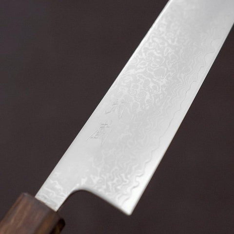 Bunka VG-10 Damas Mamche Sumi Urushi 170mm-[Musashi]-[Couteaux de cuisine japonais]