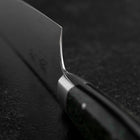 Bunka VG-10 Damas Manche Occidental Vert Pétale de Fleur 185mm-[Musashi]-[Couteaux de cuisine japonais]