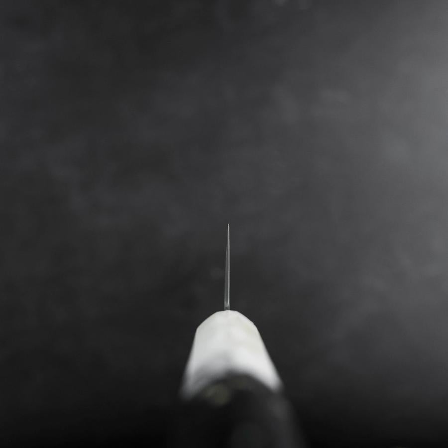 Bunka VG-10 Damas Manche Océan Blanc Noir et Or 165mm-[Musashi]-[Couteaux de cuisine japonais]