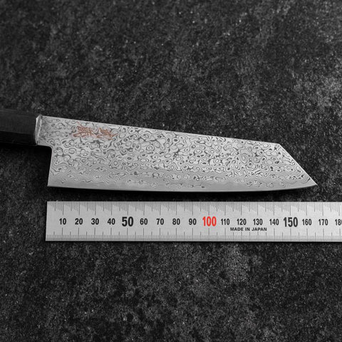 Bunka VG-10 Damas Manche Océan Noir 165mm-[Musashi]-[Couteaux de cuisine japonais]