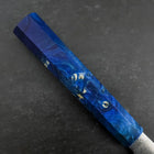 Bunka VG-10 Damas Manche en Bois de Bouleau Bleu 180mm-[Musashi]-[Couteaux de cuisine japonais]