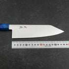 Bunka VG-10 Damas Manche en Bois de Bouleau Bleu 180mm-[Musashi]-[Couteaux de cuisine japonais]