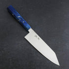Bunka VG-10 Damas Manche en Bois de Bouleau Bleu 180mm-[Musashi]-[Couteaux de cuisine japonais]