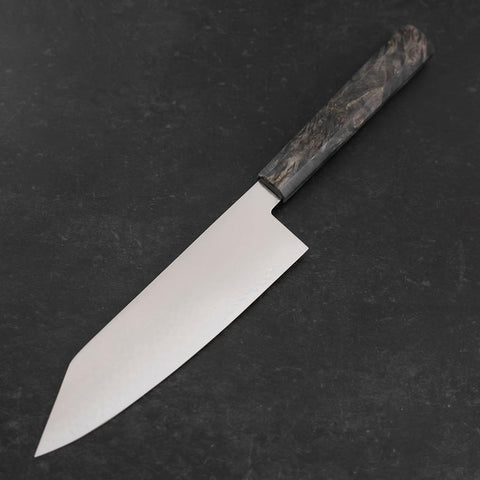 Bunka VG-10 Damas Manche en Bois de Bouleau Gris 180mm-[Musashi]-[Couteaux de cuisine japonais]