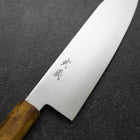 Bunka VG-10 Damas Manche en Bois de Bouleau Jaune-Brun 180mm-[Musashi]-[Couteaux de cuisine japonais]