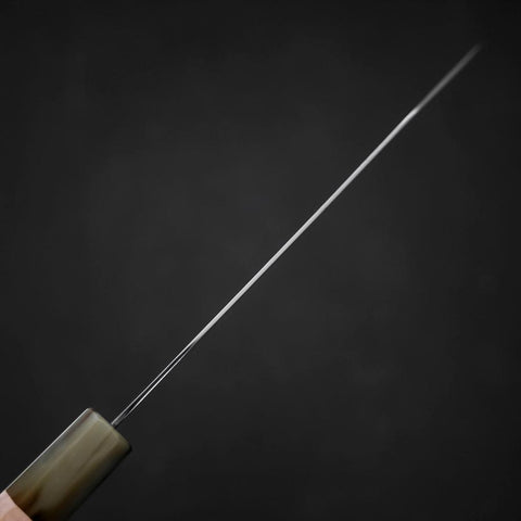Bunka VG-10 Damas Manche en Buffle et Érable Rose 180mm-[Musashi]-[Couteaux de cuisine japonais]