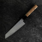 Bunka VG-10 Damas Manche en Buffle et Noyer 180mm-[Musashi]-[Couteaux de cuisine japonais]