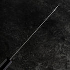 Bunka VG-10 Damas Manche en Buffle et Noyer 180mm-[Musashi]-[Couteaux de cuisine japonais]