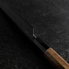 Bunka VG-10 Damas Manche en Buffle et Noyer 180mm-[Musashi]-[Couteaux de cuisine japonais]