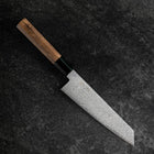 Bunka VG-10 Damas Manche en Buffle et Noyer 180mm-[Musashi]-[Couteaux de cuisine japonais]
